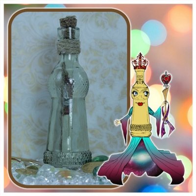 message in a bottle gift