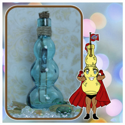 message in a bottle gift