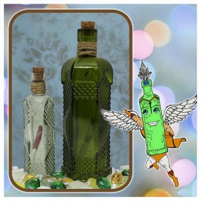 message in a bottle gift