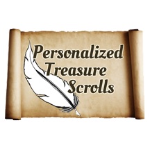 personalized treasurescrolls logo